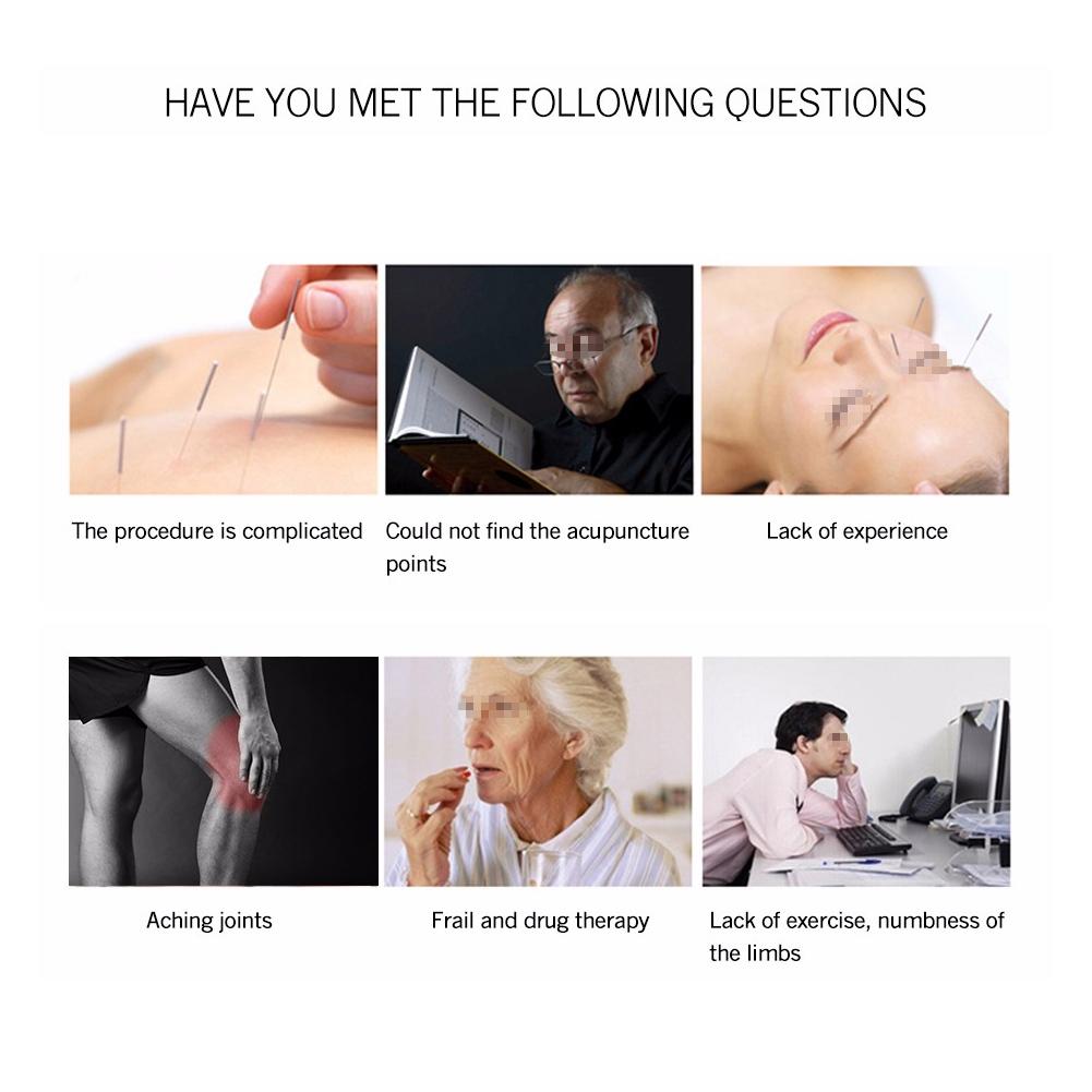 Electric Laser Acupuncture Therapy Meridian Energy Pen Body Massager Pain Relief