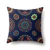 Ethnic Style Colorful Boho Polyester Pillowcase Car Decoration Home Printed Waist Pillowcase