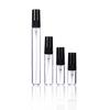 Portable Glass Perfume Spray Bottle Set: 2ml, 3ml, 5ml, 10ml Sizes, Refillable & Travel-Friendly