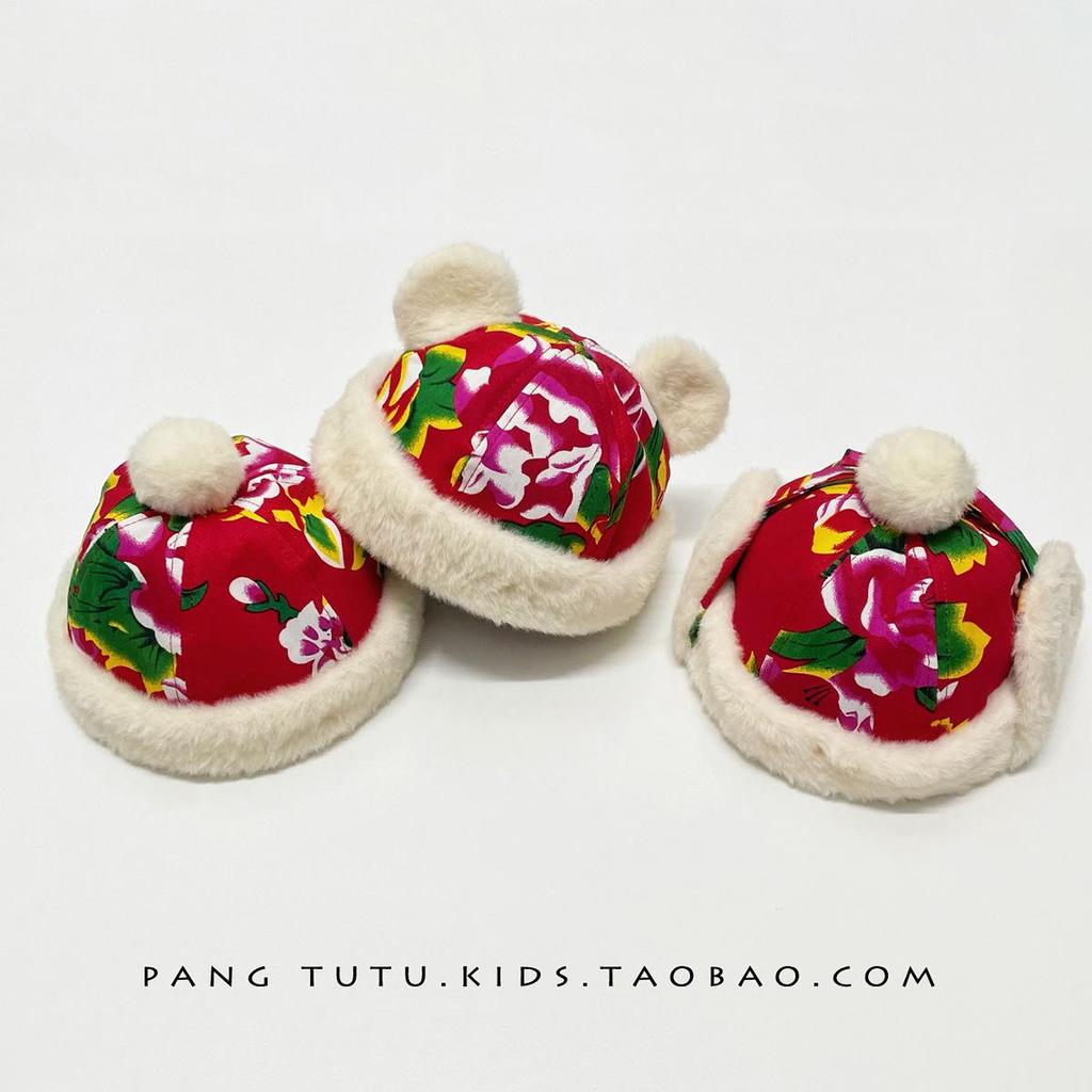 Winter Velvet Baby Hat with Ear Flaps – Toddler's Cozy Lei Feng Style