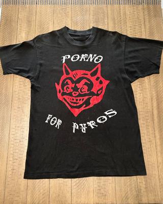 Porno for Pyros Vintage Unisex Tee Cotton Shirt Full Size EG258