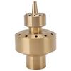 Copper Double Column Fountain Nozzle Music Fountain Landscape Scenery Nozzle Water Fountain Nozzle G1in
