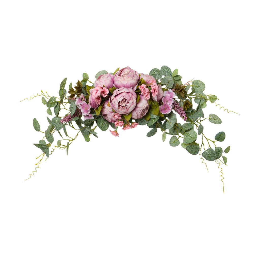 Artificial Flower Door Lintel Mirror Table Flower Hanging Decoration