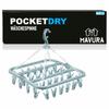 POCKETDRY Sušák na ponožky 32 kolíčků na ponožky Chobotnice na prádlo Sušák na prádlo Věšák na ponožky