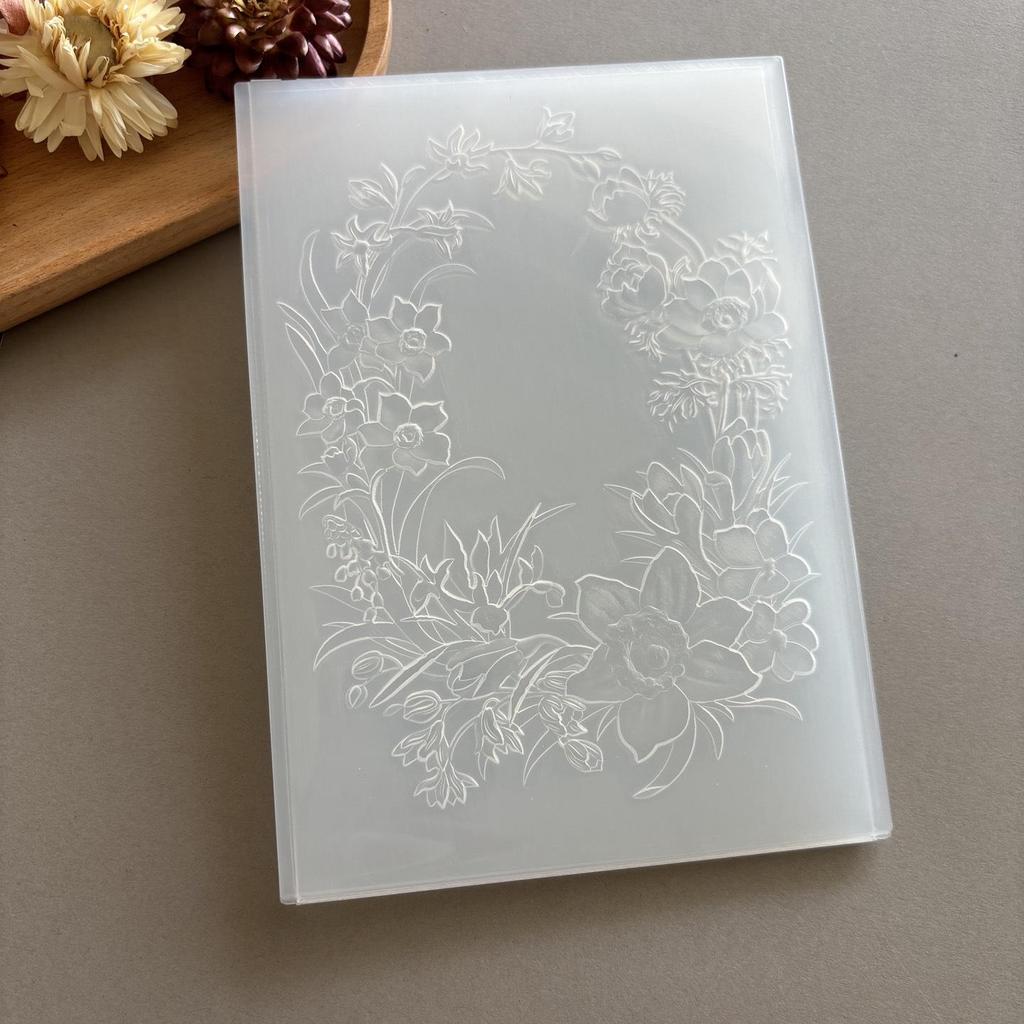 3D Embossed Butterfly Texture Mold for DIY Journal Crafting