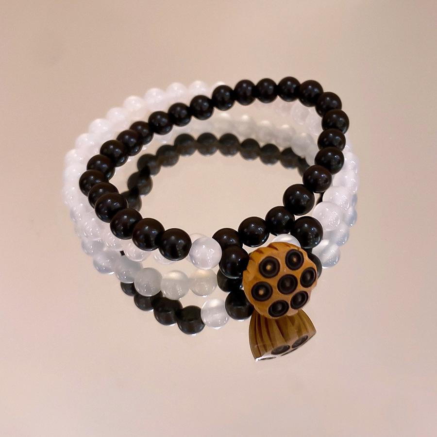 Crystal Butterfly Beaded Bracelet Women's Light Luxury Girlfriend Gift Birthday Bracelet High Value Student Party Exquisite Jewelry