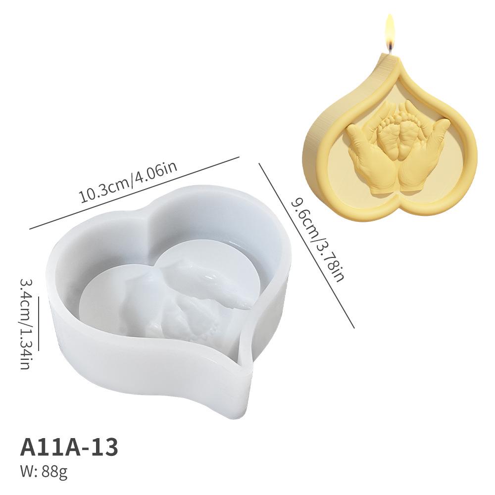 

Форма для свечи и мыла в форме сердца Дева Мария в европейском стиле