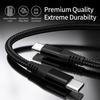 Phone Charging Cable Extra-Long Wide Compatible Stable Output Right-Angle Design Fast Charging 60W