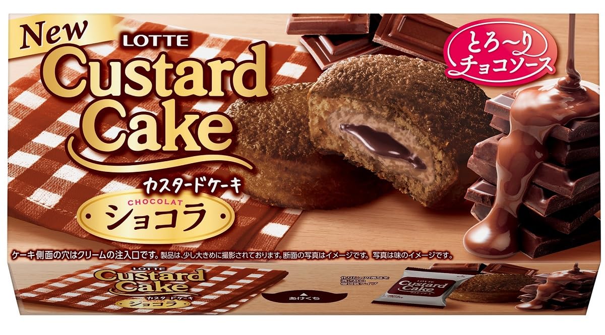 

Торт Lotte Custard 6 шт x 5 шт [Официальный] (шоколад)
