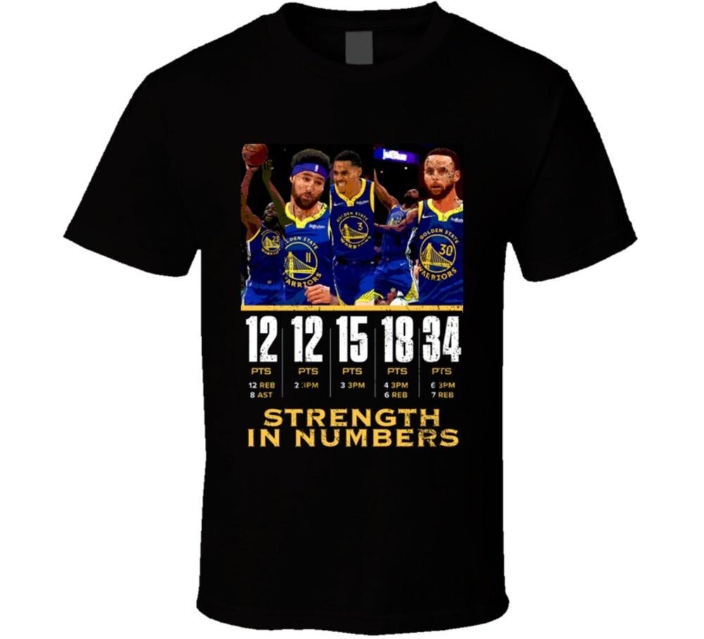 Strength In Numbers Golden State Game 6 T Shirt Unisex T-Shirt L