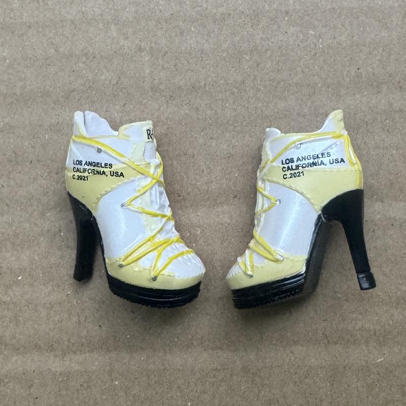 Original Rainbow Big Sister Doll Shoes Accessories Girls Doll High-Heels Martin Boots Casual Wearing Dressing Toy Parts