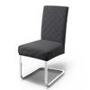 Jacquard Dining Chair Cover Elastic Anti-dirty Chair Covers Home Decor Kitchen Seat Slipcover for Banquet Party Wedding