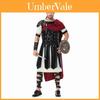 Costum Războinic Roman de Halloween Pentru Spectacole pe Scenă cu Material Amestec de Bumbac