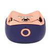 Mini Electric Nail Clipper Ultra Quiet LED Light Rechargeable Automatic Fingernail Cutter with Scraps Storag Blue
