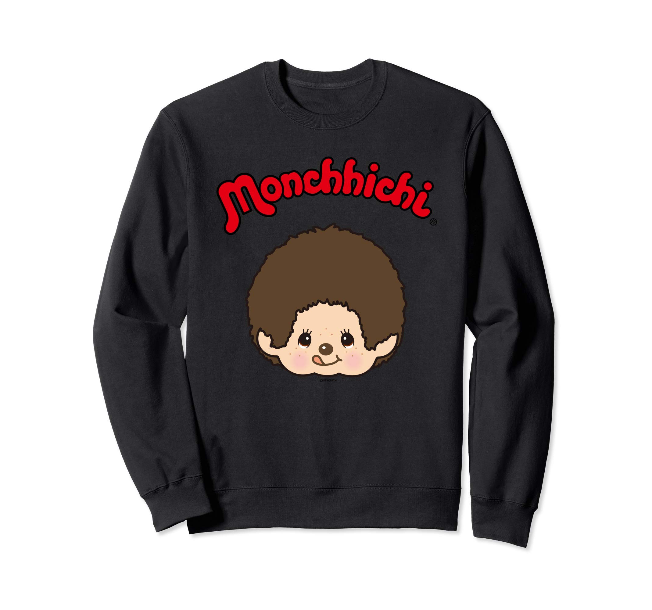 

Графический свитшот Monchhichi чёрный