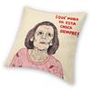 No One Could Live Here Marisa Benito Pillowcase Polyester Linen Velvet Pattern Zip Decorative Throw Pillow Case Room Cushion 18"