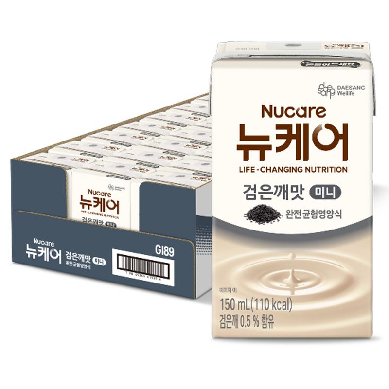 

New Care Black Sesame Mini Complete Balanced Nutrition, 150ml, 24 pieces