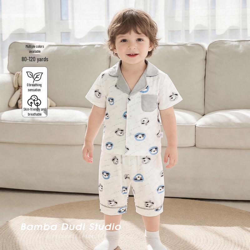 Banbadou 7A Anti-bacterial Kids  Summer Pajama Set 120