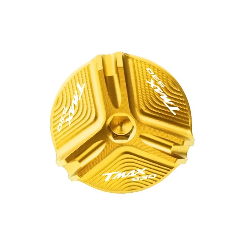 Motorcycle Engine Oil Cap Bolt Fuel Filler Cap Accessories For Yamaha TMAX 530 T-MAX530 SX/DX 2017 2018 2019 TMAX 560 2020-2025