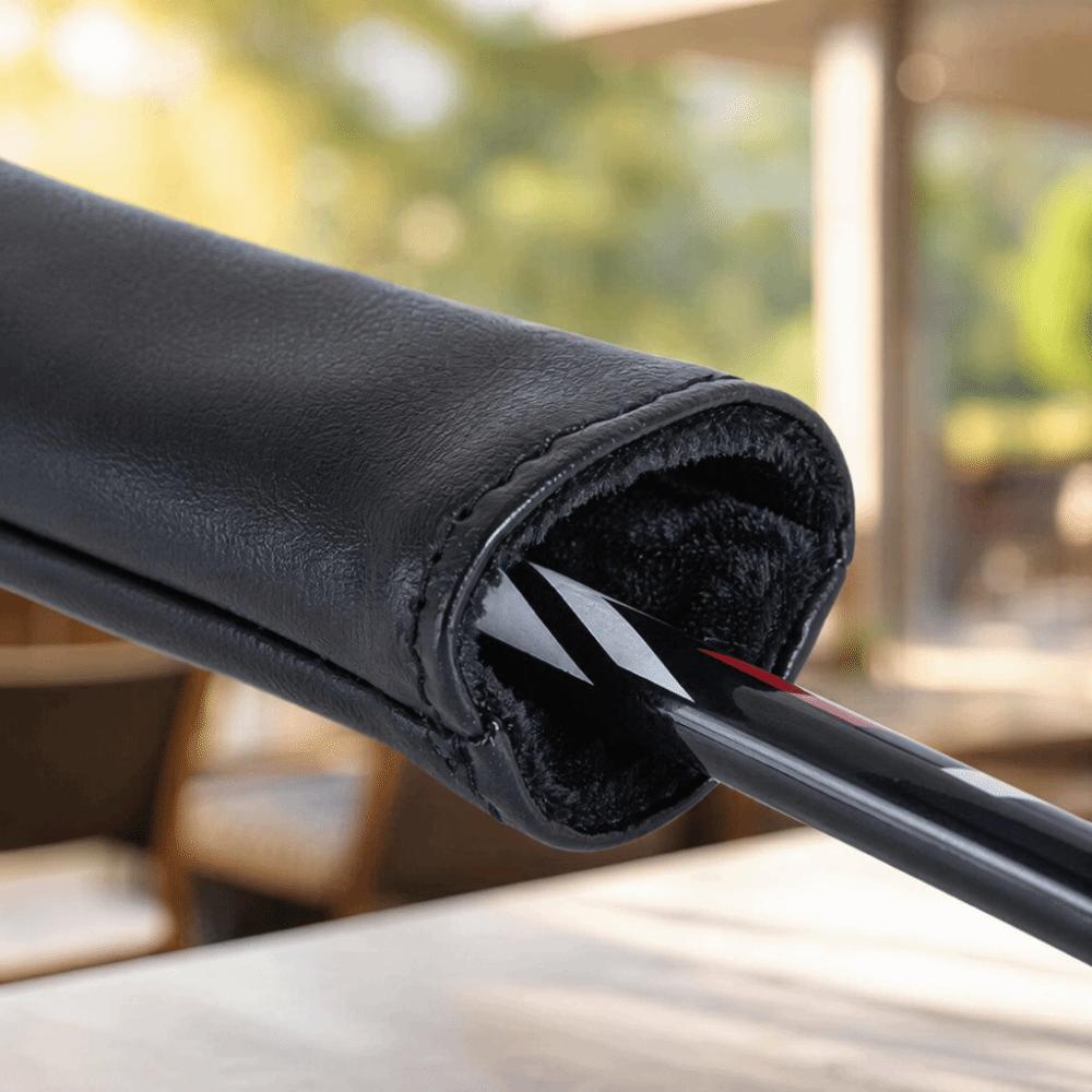 Long Shape Alignment Rod Sleeve Slim Fit Directional Stick Holder Golf Stick Cover Driving Range