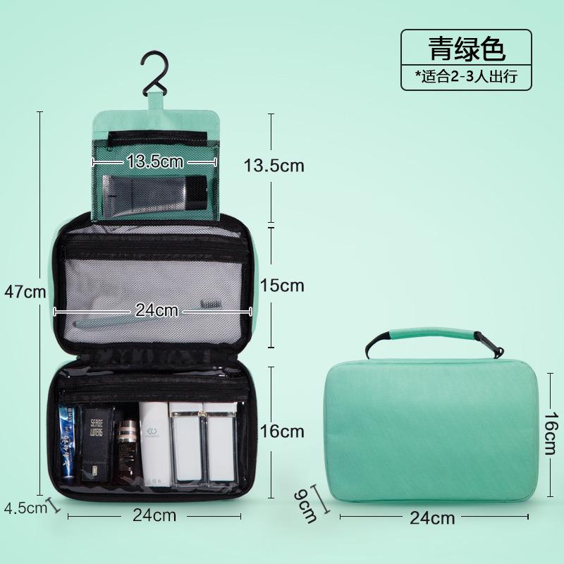 Travel Waterproof Folding Dry and Wet Separation Toiletry Bag Cosmetic Storage Bag Cosmetic Bag