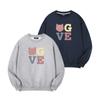 GROOVESTEP [2Pack] Miami Check Cat Oversized Printed Sweatshirt H0289 (B Type)