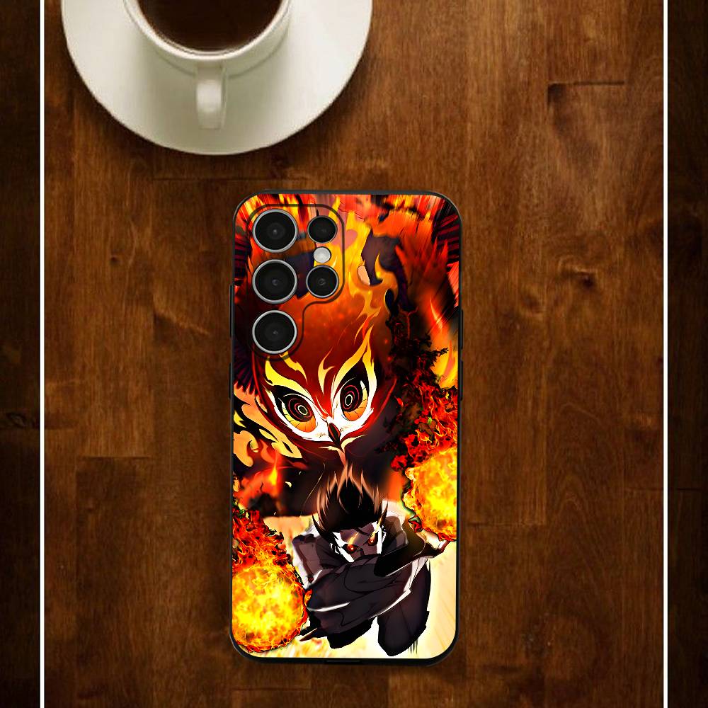 

Kang-woo Lilia Player Silicone Case For Samsung S25 24 23 22 21 20 Plus Ultra 5G Lite Shockproof Cover Samsung S21fe