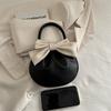Women's Mini PU Clutch Bag   Lightweight Small Purse with Bow Detail & Magnetic Closure for Daily Use Coin Purse