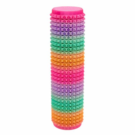 3D Printed Spiky Fidget Toy Stress Relief Gripper Fidget Toy Portable Travel Massage Stick Pain Stimming Tool Sensory Toy