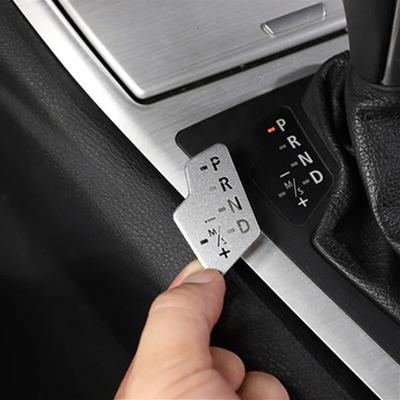 Stainless Steel Car Styling Center Console Gearshift Panel Display Stickers Trim For BMW X3 E83 2006-2010 Interior Accessories