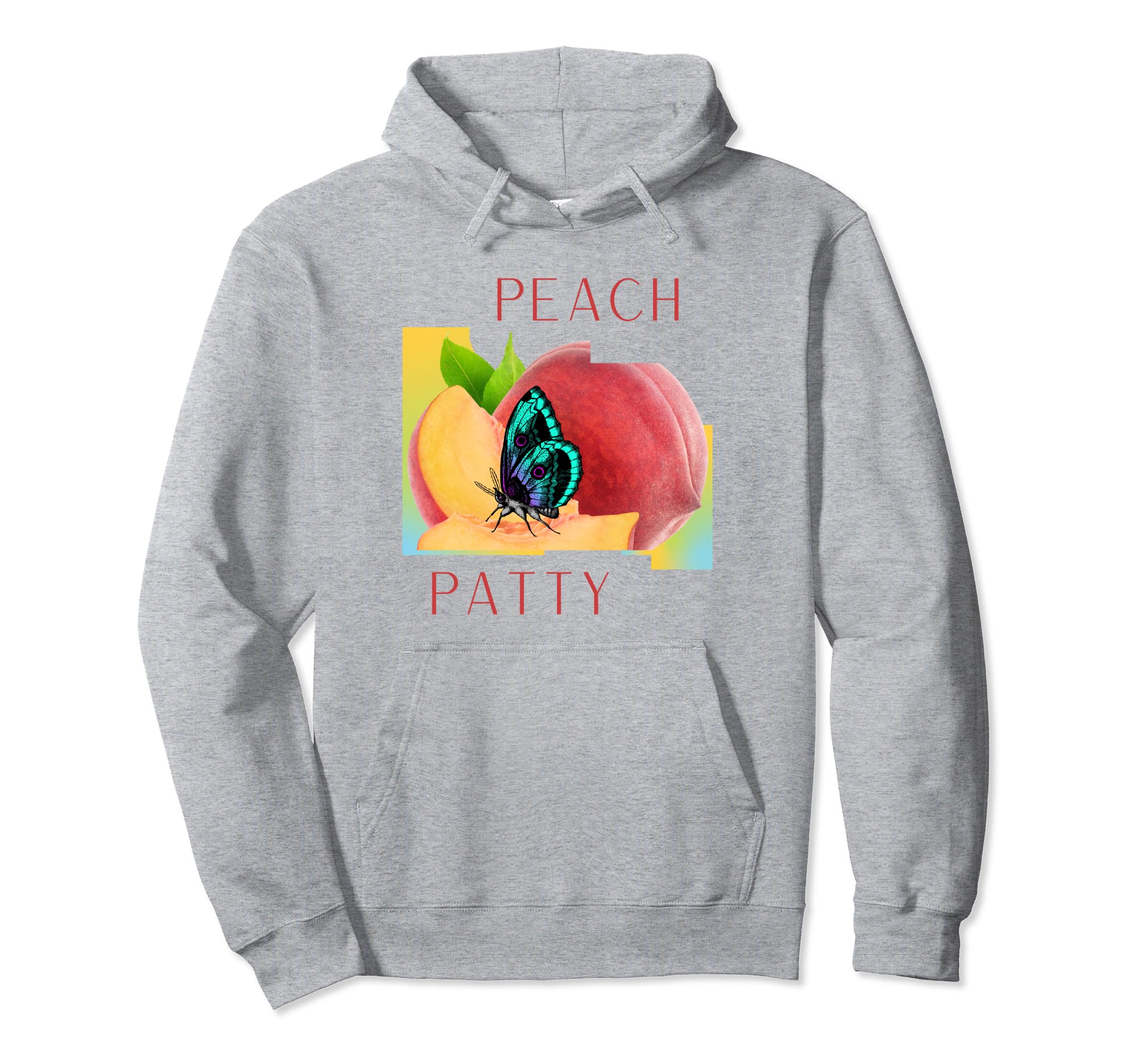 

Peach Patty Butterfly Hoodie серый