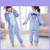 Hochwertiger Halloween Kinderpyjama Cosplay-Kostüm mit Pokemon Pikachu Drache Kuh Designs