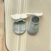 Chaussettes Ailes d'Ange pour Bébés Garçons Coton Élastique Couleur Unie Chaussettes Nouveau-nés Filles Printemps Été Antidérapantes Sol Coupe Basse pour