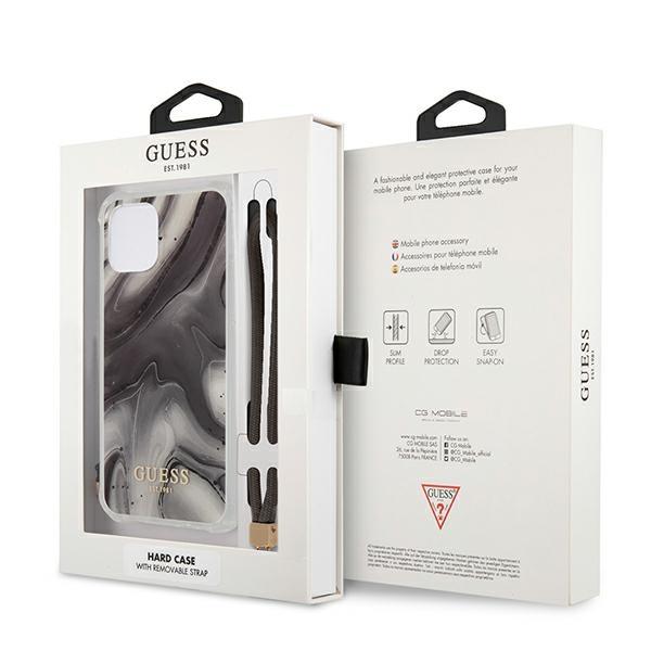 Guess Guhcp12Sksmagr Iphone 12 Mini 5,4 Szary/Grey Hardcase Marble Collection