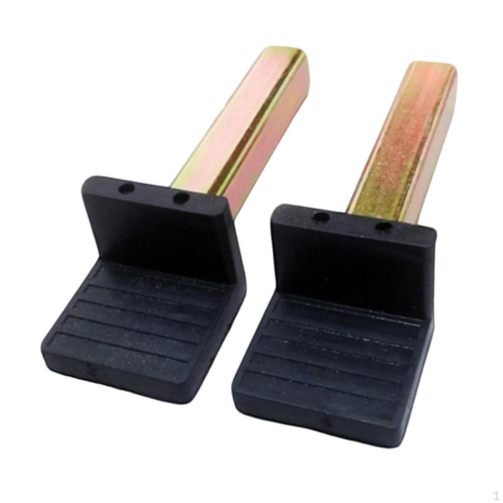 2 Pieces Motorcycle Stand Hooks for Paddock Lift Jack Repairing Tool U