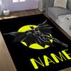 Looney Taz Art Personalized Name Carpet Design for Decorate room Entryway Study room Balcony Anti-slip Rug Anime Office Decor