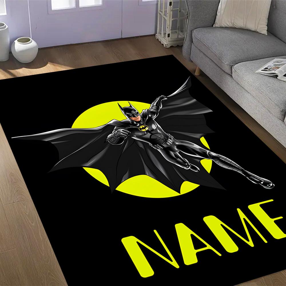 Looney Taz Art Personalized Name Carpet Design for Decorate room Entryway Study room Balcony Anti-slip Rug Anime Office Decor