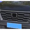 Car Accessories Fit For Honda CR-V CRV 2023 2024 2025 2026 Not Fit Crv Hybrid Car Front Grille Logo Frame Cover Decoration Trim (Glossy Black) 1PCS