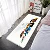 Tapis de sol Musique Pop A-ABBA Tapis Antidérapant pour Entrée Couloir Tapis Cuisine Adsorbant l'Eau Tapis Moelleux Décor de Chevet
