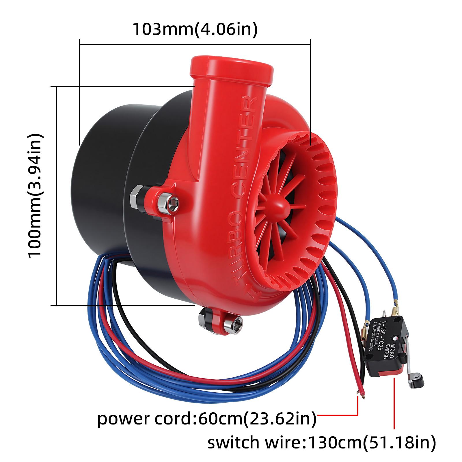 Universal 12V Car Electronic Turbo Blow Off Valve Fake Dump BOV Analog Sound Simulator Hooter Relief Valve Sound Imitation Horn CH0041