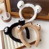 Plush Briquettes Hair Band Women Face Pressure Hair Non-slip Head Band Children's Hair Card Cute Hair Bundle Headwear