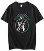 Unisex Metallic Band Retro Metal Ready Hell Tour Black T-Shirt WoUnisex Tops T-Shirt Harajuku Casual MEOWTALLICA Top Unisex