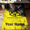 Custom Name Bvb 09 Football Team Rug Office Rug Chair Mat Non Slip Carpet Rugs for Bedrooms Dining Room Living Room Home Decor gifts