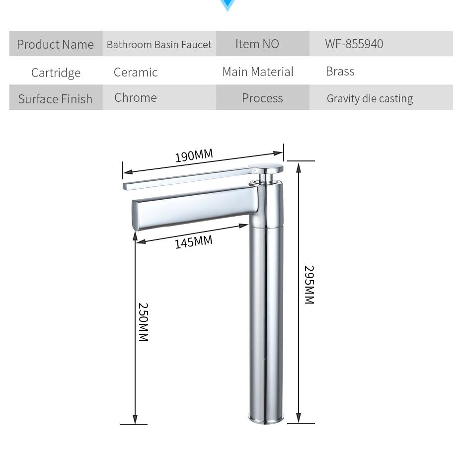 Basin Faucets Deck Mounted Bathroom Faucet Brass Mixer Single Handle Hot and Cold Faucet Sink Mixer Washbasin Faucet Toilet