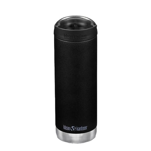 Klean Kanteen TK Wide Mug with Cafe Cap, Black, 16oz (473ml), 1008352