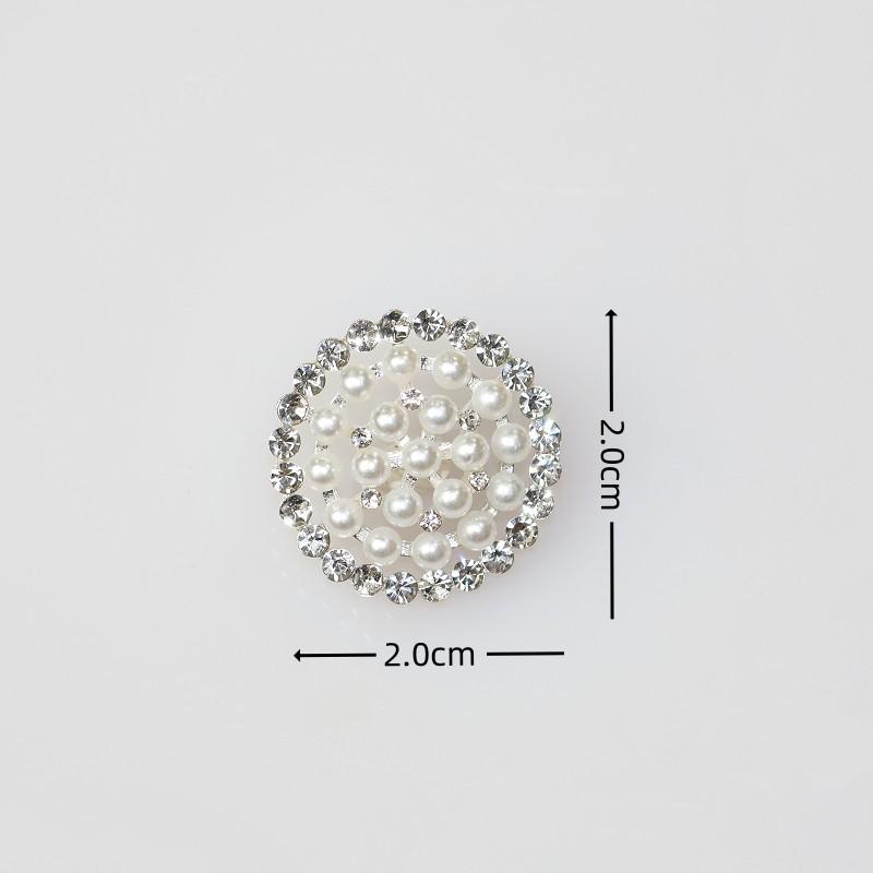 Non-slip Button Underbutton Removable Adjustable No-stitch Button No-stitch Pearl Button Shirt Decorative Brooch Button