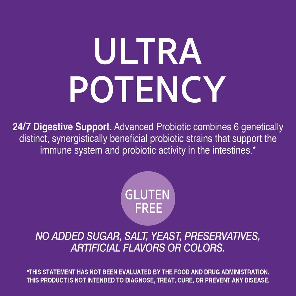 21st Century, advanced probiotic, ultra-potent, 60 capsules