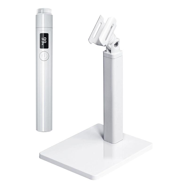 Cross-border Portable 360-Degree Rotating Mini Nail Curing Light with Digital Display