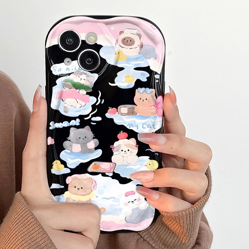 Чехол для телефона iPhone 11 13 12 14 15 16 XR XS Pro Max 7 8 Plus Samsung A55 A15 Redmi note 13 12 OPPO A18 A16 Vivo Y17S V27 Honor 9 10 Infinix 40 30