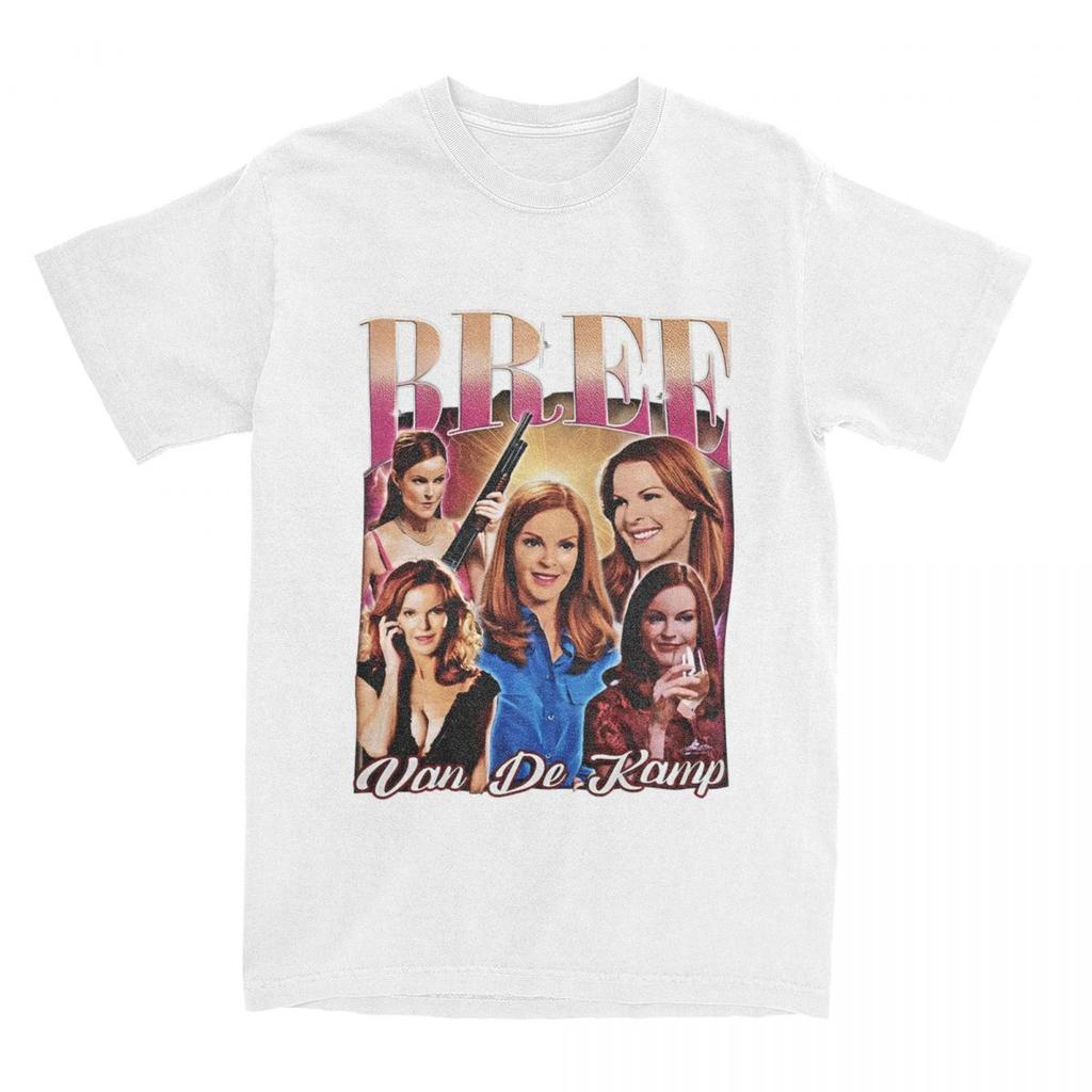 Verrücktes Vintage Bree Van De Kamp T-Shirt Sommer Street Style T-Shirts 100% Baumwolle T-Shirt Für Herren Kurzarm Freizeit-T-Shirts